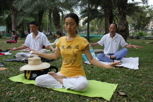 meditation i park